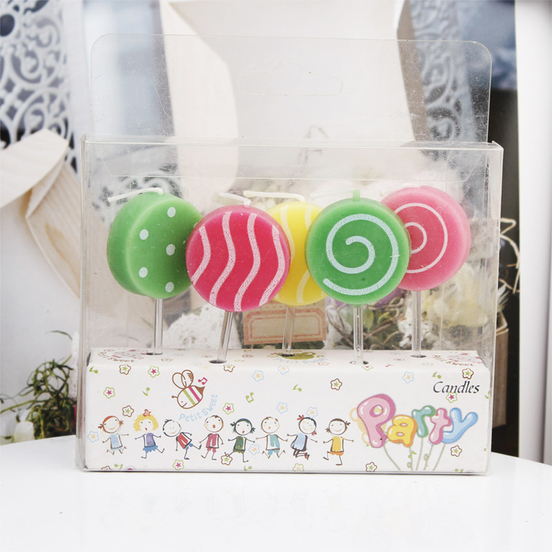5 candles, creative cake decor - Japanese Candle Wax 리뷰 및 가격